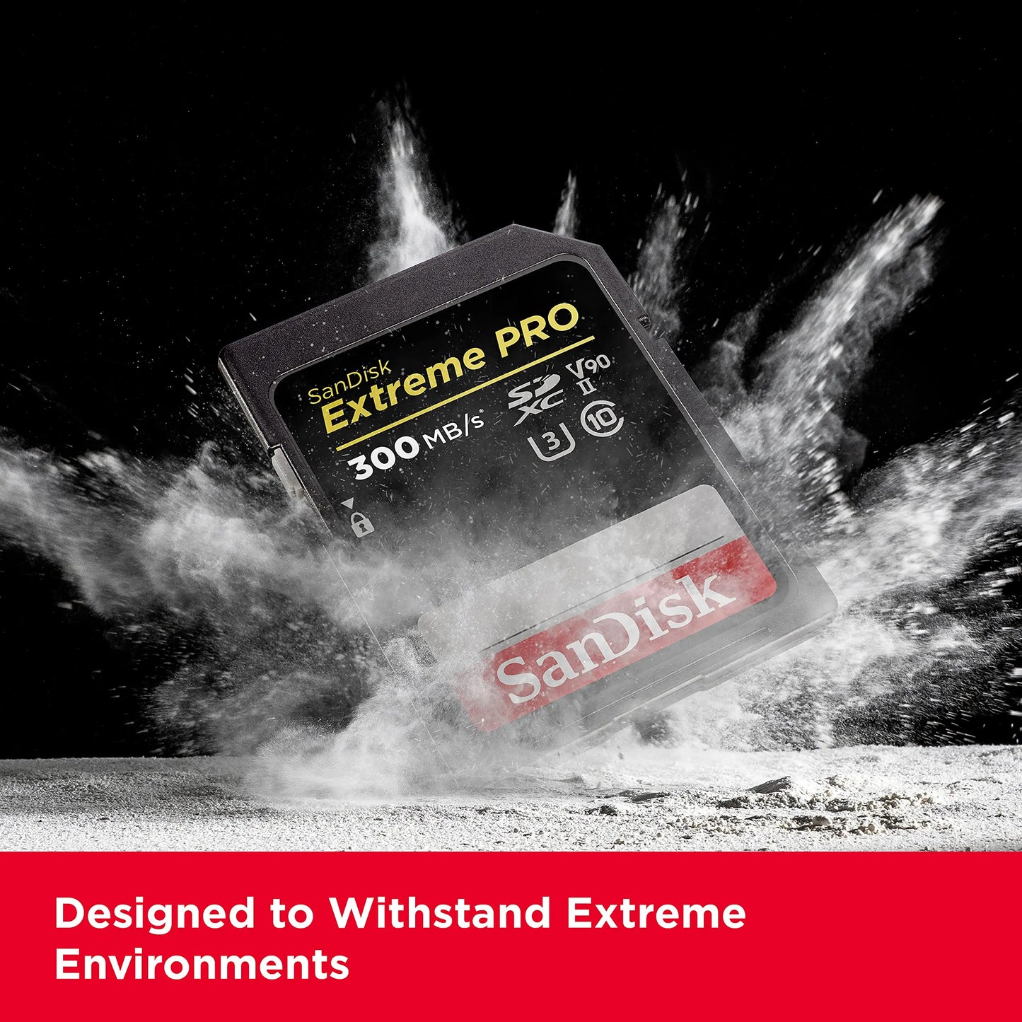 SanDisk Extreme PRO SDXC UHS-II Memory Card Top Select